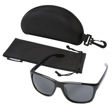 Logo trade promotional gifts image of: Eiger polarized sunglasses in recycled PET casing