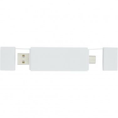 Logo trade promotional giveaway photo of: Mulan dual USB 2.0 hub
