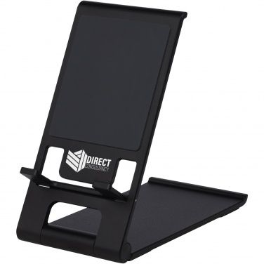 Logo trade business gifts image of: Rise slim aluminium phone stand