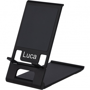 Logo trade promotional gifts picture of: Rise slim aluminium phone stand