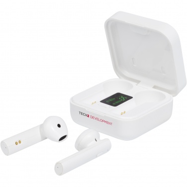 Logotrade promotional merchandise picture of: Tayo solar charging TWS earbuds 