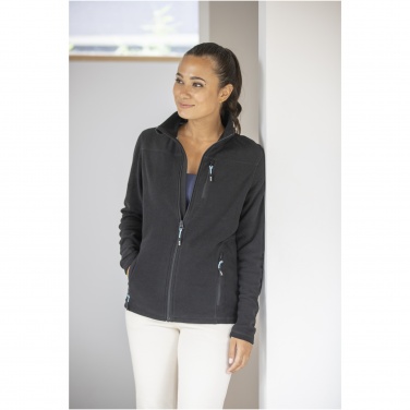 Logotrade advertising product image of: Amber women's GRS recycled full zip fleece jacket