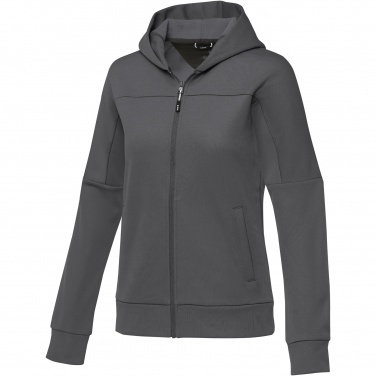 Logo trade promotional giveaways image of: Nubia women's performance full zip knit jacket