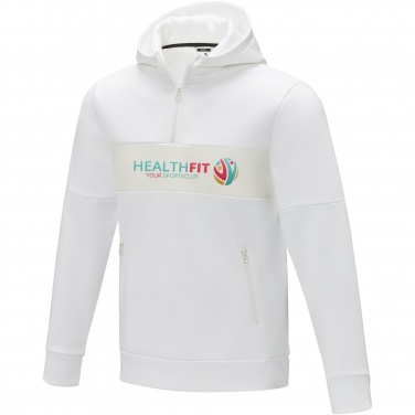 Logotrade promotional item picture of: Sayan men's half zip anorak hooded sweater