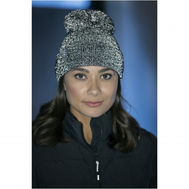 Logo trade promotional merchandise photo of: Rigi reflective beanie