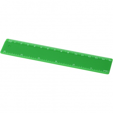 Logo trade business gift photo of: Refari 15 cm recycled plastic ruler