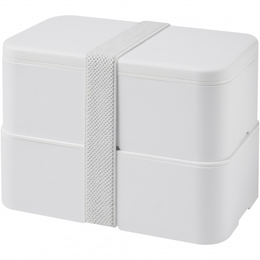 Logo trade promotional merchandise photo of: MIYO Pure double layer lunch box