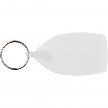 Logotrade business gift image of: Tait rectangular-shaped recycled keychain