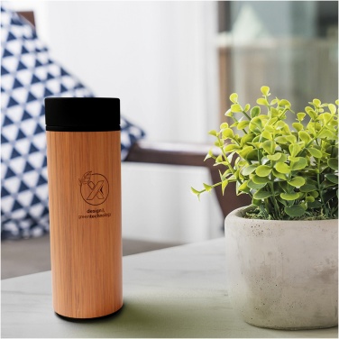 Logotrade promotional gifts photo of: SCX.design D11 500 ml bamboo smart bottle