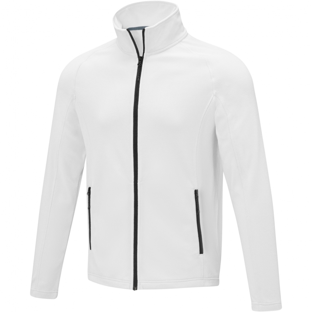 Logo trade promotional products image of: Zelus men's fleece jacket