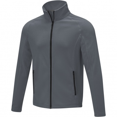 Logo trade business gifts image of: Zelus men's fleece jacket