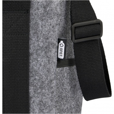 Logo trade promotional merchandise photo of: Felta GRS recycled felt bottle cooler bag 21L