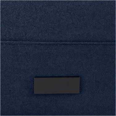 Logotrade promotional merchandise image of: Joey 15” GRS recycled canvas rolltop laptop backpack 15L