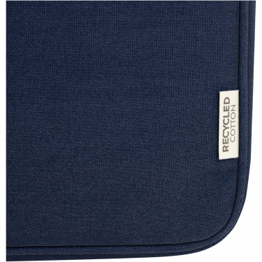 Logotrade promotional item picture of: Joey 14" GRS recycled canvas laptop sleeve 2L