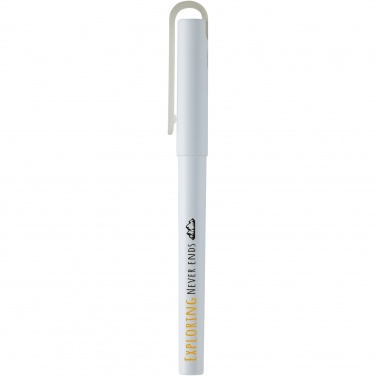 Logo trade promotional gifts image of: Mauna recycled PET gel rollerball pen