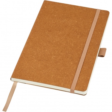 Logo trade promotional items image of: Kilau recycled leather notebook 