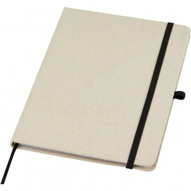 Logotrade promotional giveaways photo of: Tutico organic cotton hardcover notebook