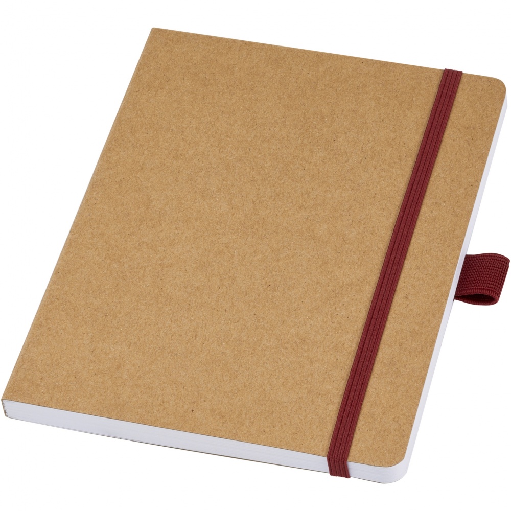 Logo trade promotional gifts picture of: Berk recycled paper notebook