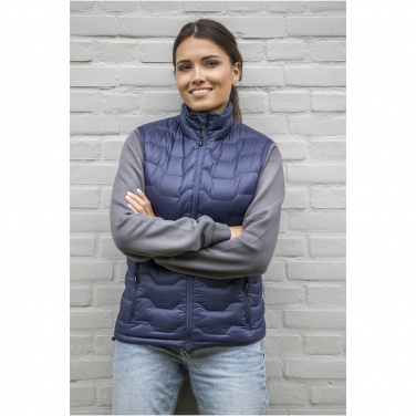 Logo trade promotional gifts image of: Epidote women's GRS recycled insulated down bodywarmer