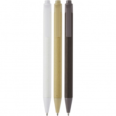 Logo trade promotional giveaways image of: Fabianna crush paper ballpoint pen