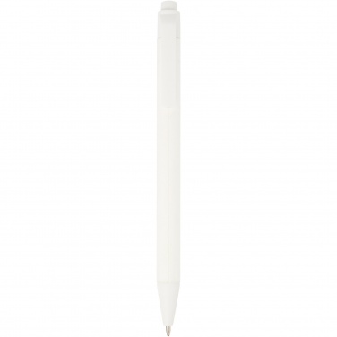 Logo trade promotional products picture of: Chartik monochromatic recycled paper ballpoint pen with matte finish