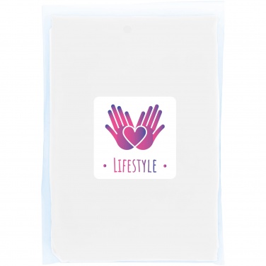 Logotrade promotional merchandise image of: Mayan recycled plastic disposable rain poncho with storage pouch