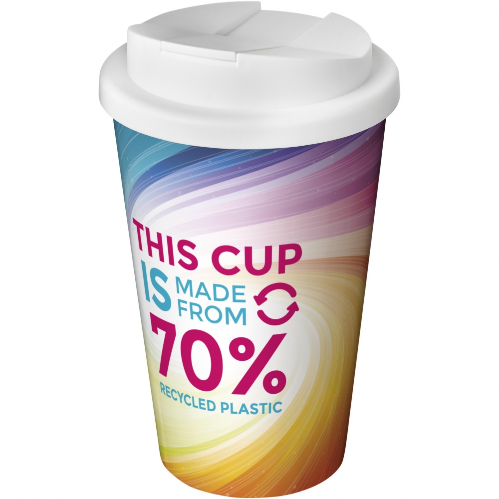 Logotrade promotional product image of: Brite-Americano® Eco 350 ml spill-proof insulated tumbler