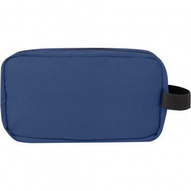 Logo trade promotional giveaways image of: Joey GRS recycled canvas travel accessory pouch bag 3.5L