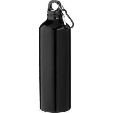 Logotrade business gifts photo of: Oregon 770 ml RCS certified recycled aluminium water bottle with carabiner