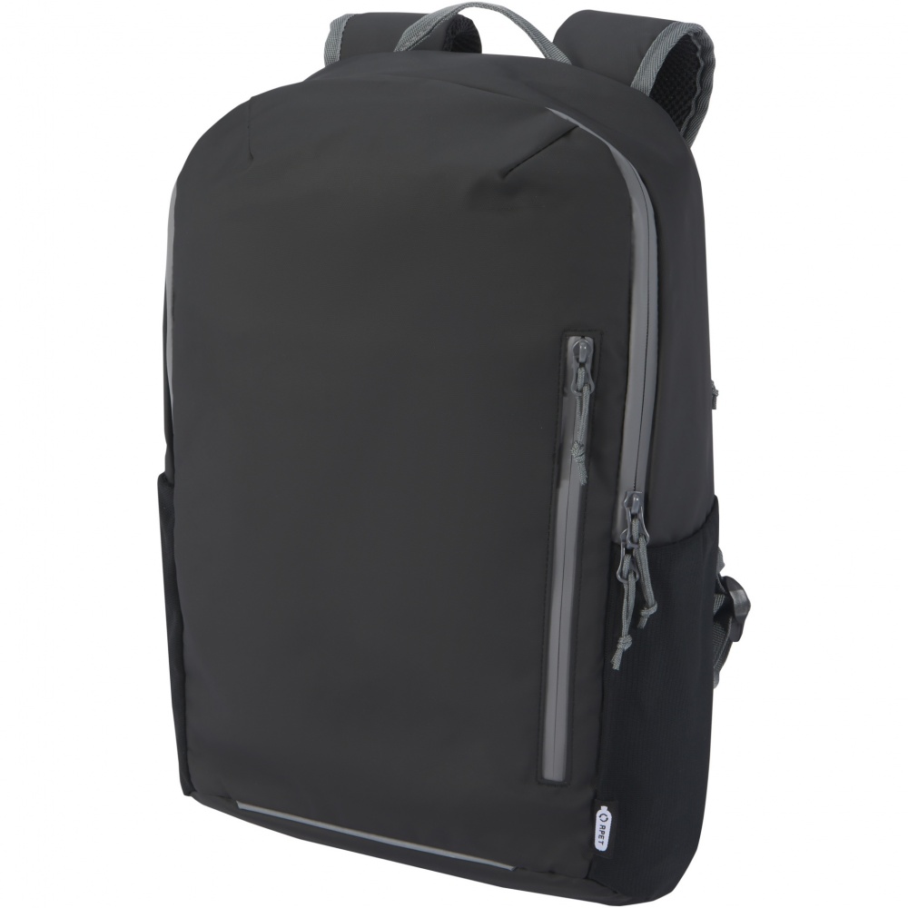 Logotrade promotional merchandise photo of: Aqua 15" GRS recycled water resistant laptop backpack 21L