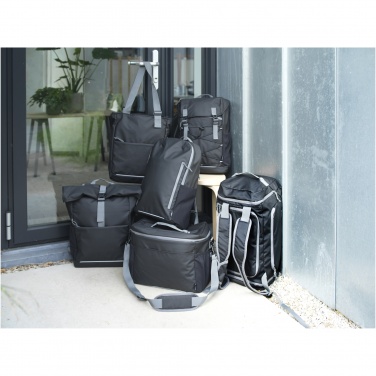 Logotrade promotional merchandise image of: Aqua 20-can GRS recycled water resistant cooler bag 22L