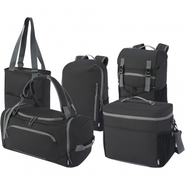 Logo trade promotional merchandise picture of: Aqua 20-can GRS recycled water resistant cooler bag 22L
