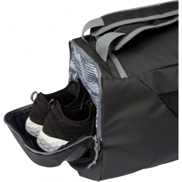 Logo trade promotional gifts picture of: Aqua GRS recycled water resistant duffel backpack 35L