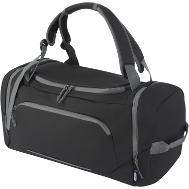 Logotrade promotional gift image of: Aqua GRS recycled water resistant duffel backpack 35L
