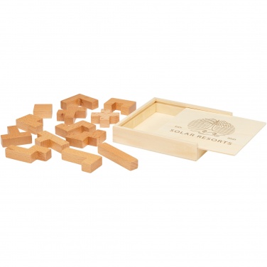 Logotrade corporate gift picture of: Bark wooden puzzle