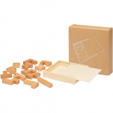 Logotrade promotional items photo of: Bark wooden puzzle