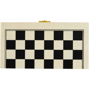 Logotrade promotional merchandise picture of: Mugo 3-in-1 wooden game set