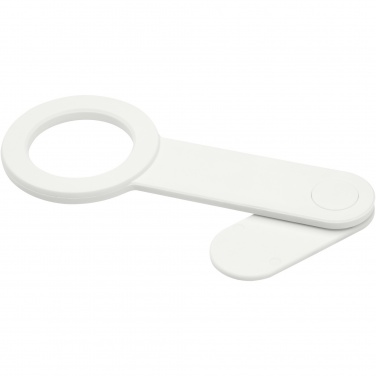 Logo trade promotional giveaways picture of: Hook recycled plastic desktop phone holder
