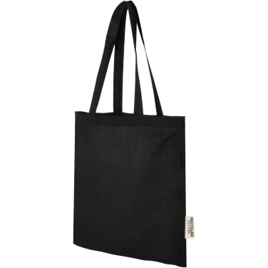 Logotrade promotional item picture of: Madras 140 g/m2 GRS recycled cotton tote bag 7L