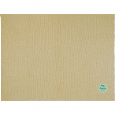 Logo trade advertising product photo of: Suzy 150 x 120 cm GRS polyester knitted blanket