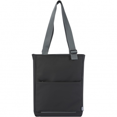 Logo trade advertising product photo of: Aqua 14" GRS recycled water resistant laptop tote bag 14L