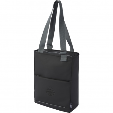 Logo trade promotional gift photo of: Aqua 14" GRS recycled water resistant laptop tote bag 14L