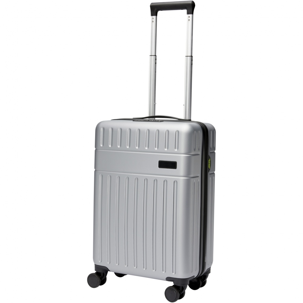 Logo trade promotional merchandise photo of: Rover 20" GRS recycled cabin trolley 40L