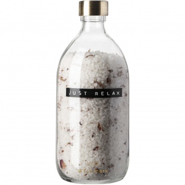 Logotrade promotional gift image of: Wellmark Just Relax 500 ml bath salt - roses fragrance