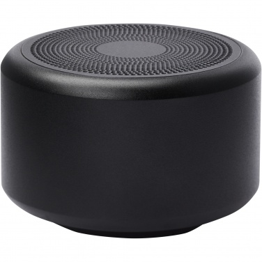 Logo trade promotional item photo of: Rise 3W RCS recycled aluminium Bluetooth® mini speaker 