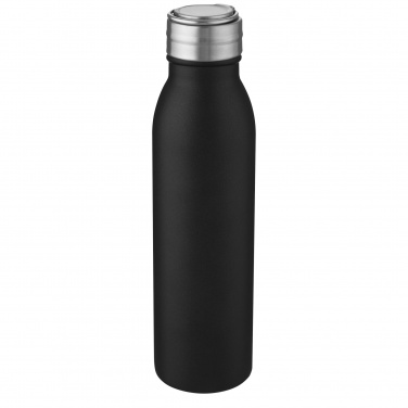 Logotrade promotional giveaways photo of: Harper 700 ml RCS certified stainless steel water bottle with metal loop