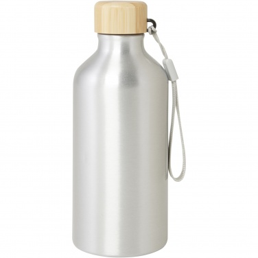 Logotrade advertising product picture of: Malpeza 500 ml RCS certified recycled aluminium water bottle