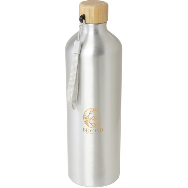 Logotrade business gift image of: Malpeza 1000 ml RCS certified recycled aluminium water bottle
