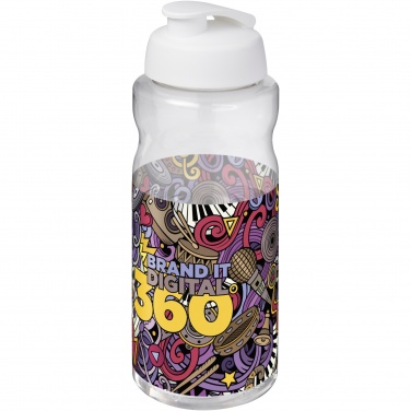 Logo trade promotional giveaways picture of: H2O Active® Big Base 1 litre flip lid sport bottle