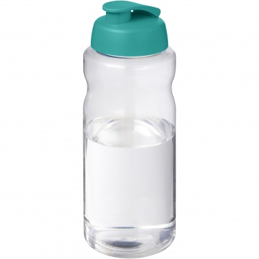 Logo trade promotional product photo of: H2O Active® Big Base 1 litre flip lid sport bottle